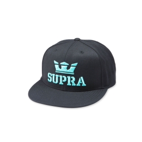 Supra Accessories ABOVE II SNAP BACK Black/Electric Hats | CA-74937